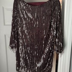 Zara sequined cocktail dress
